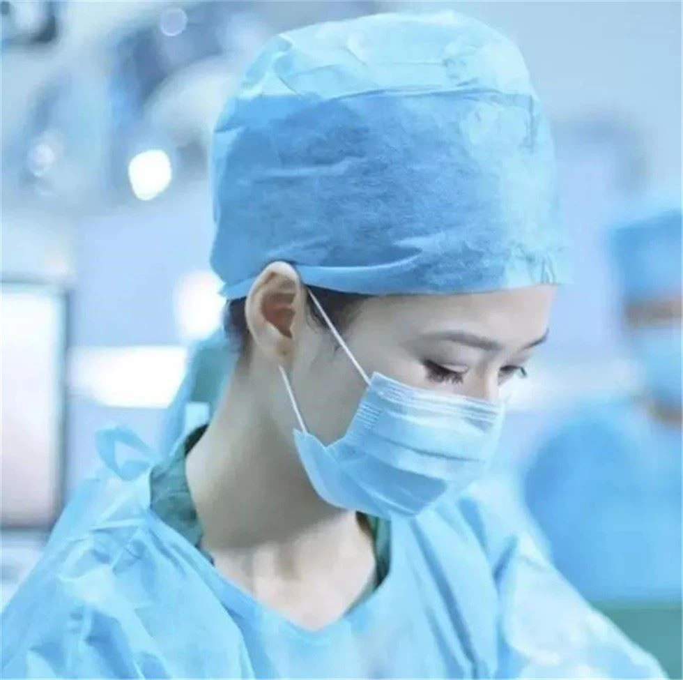 High Quality Disposable Nonwoven 3 ply Earloop Face Mask (51)_副本